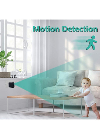 Камера для стеження за дитиною Amyway Portable Small Camera E8064 з нічним баченням 1080P 32 ГБ No Brand (359380419)