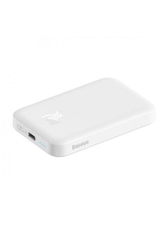 Зовнішній акумулятор MagSafe 6000 mAh 20 W (PPCX020002) білий Baseus (279554208)