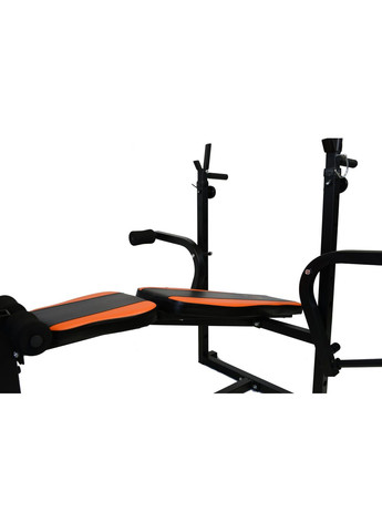 Многофункциональная скамья для жима 0070 + Тяга + Брусья + Приставка скотта WCG (342120673)