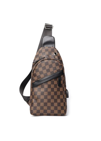 Мужская сумка слинг кросс боди Коричневый No Brand (301212127)