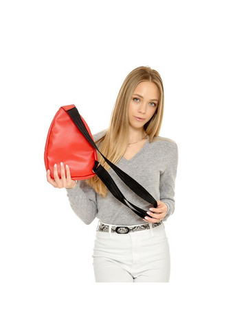 Женская сумка слинг через плечо Brooklyn красная Sambag (322870677)