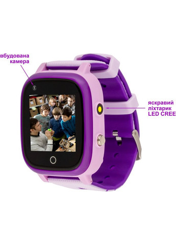 Смартгодинник (747019) Amigo go005 4g wifi kids waterproof thermometer purple (268141134)