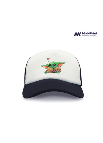 Кепка Snap Mesh Грогу Йода лайк(Grogu Baby Yoda) Белый (9274-3522-WT) MobiPrint (292866135)