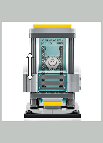 Конструктор Marvel Лаборатория Железного Человека Зал доспехов (76315) Lego (333252206)