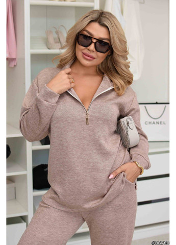 Жіночий теплий костюм-двійка з двосторонньої ангори — батальна модель 🔥 (ЗАМІР В ОПИСІ) DK/DL Мода без кордонів (369573714)