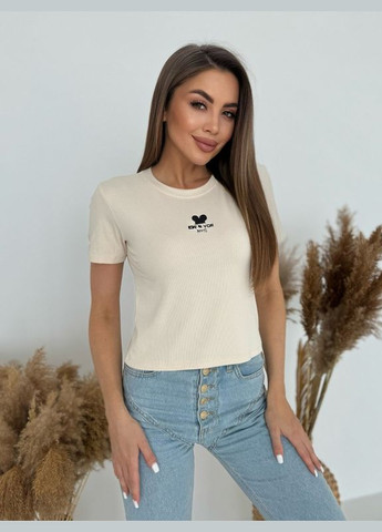 Футболка ISSA PLUS WN20-635 світло-бежева Magnet - (301036661)