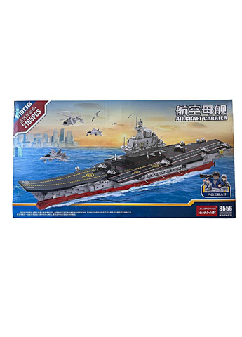 Конструктор "Военный авианосец" – 2165 деталей, масштаб 1:306 Unbranded (341288526)