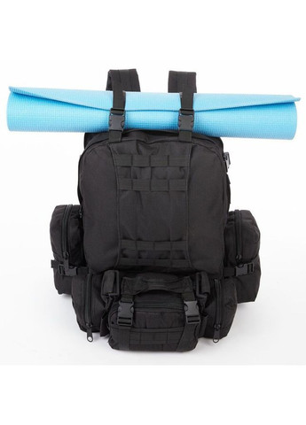 Рюкзак тактичний 50 літрів (+3 підсумками) Якісний штурмовий для походу та подорожей наплічник баул No Brand (366238740)