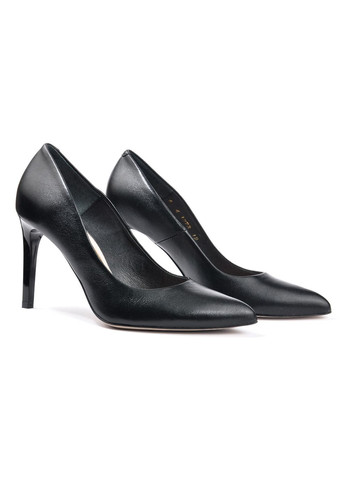 Bravo Moda Туфлі жіночі 1373/Czarna skóra чорний з натуральна шкіра, польща — літо (295289512)