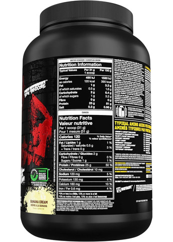 Протеїн Iso Surge 727 г, Banana Cream MUTANT (370799202)