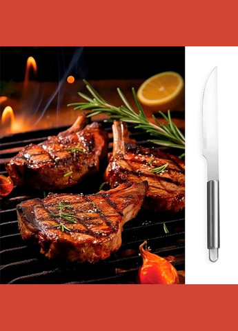 Набор для гриля и барбекю No18 из нержавеющей стали 5 шт. Lesko (349729887)