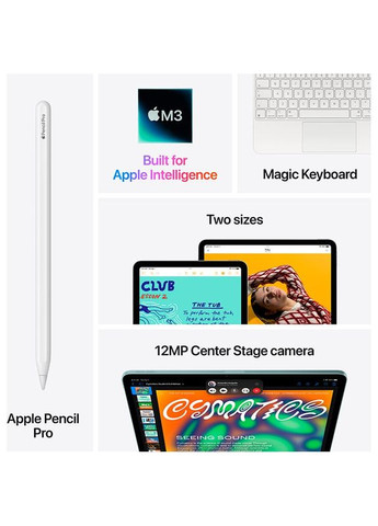 Планшет iPad Air 11" (7 Gen) Wi-Fi 128GB Blue (MC9X4TY/A) Apple (327793860)