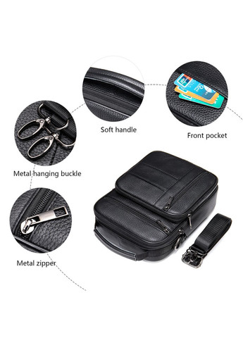 Месенджер мужской кожаный 20347 Vintage (366881094)