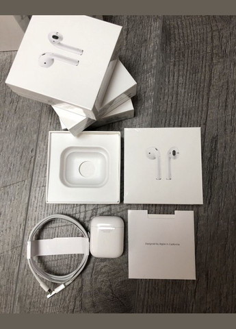 Беспроводные Наушники AirPods 2 IPhone Люкс качество No Brand (346483822)