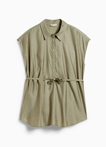 Оливковая (хаки) летняя блуза для беременных C&A