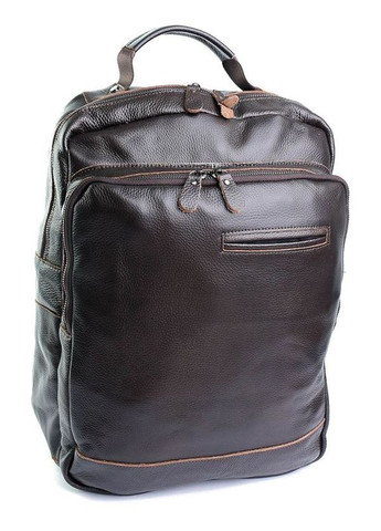 Жіночий шкіряний рюкзак коричневий No Brand (292557741)