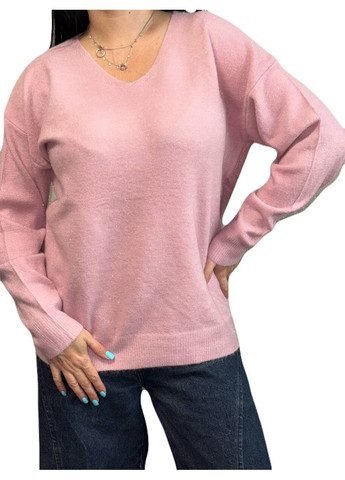 Пудровий зимовий светрик Fashion Club