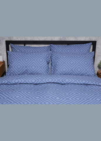 Комплект постільної білизни Бязь Gold Люкс «» євро 200х220 наволочки 4х50х70 (MS-820004633) Moon&Star Crystal (293148192)