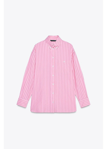 Розовая рубашка Zara