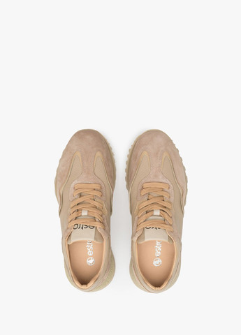Кроссовки, цвет бежевый Estro бежевые демисезоны (277962927)