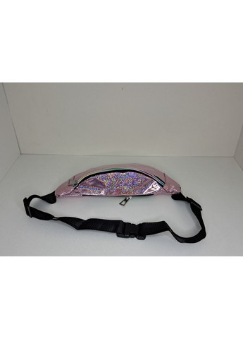 Сумка бананка ніжно-рожевого кольору No Brand (363116567)