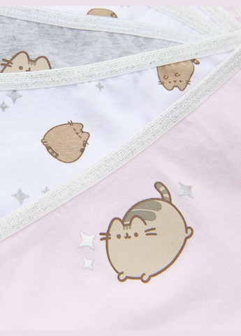 Белый комплект белья 7 трусиков и 3 топа Reserved