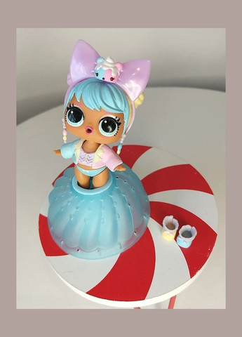 Ігровий набір Lol Surprise Mix & Make Birthday Cake Bon Bon Tots- with Collectible Doll, DIY Cake лялька л кейс 593140 L.O.L. Surprise! (323480904)