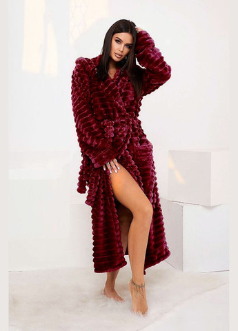 Махровий жіночий халат з капюшоном Selim-tekstil (307473985)