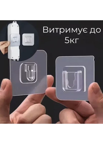 Самоклеящаяся клейкая крепь для роутера, удлинителя, картин 6*6см, 20 пар Neon (360898232)