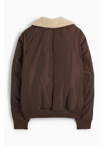 Коричнева демісезонна куртка C&A