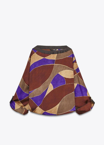 Комбінована блузка Zara