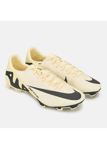 Бежевые мужские бутсы zoom vapor 15 academy fg/mg бежевый Nike