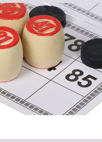 Класичне лото з дерев'яними барильцями в дерев'яній коробці (1958578653) No Brand (324744514)