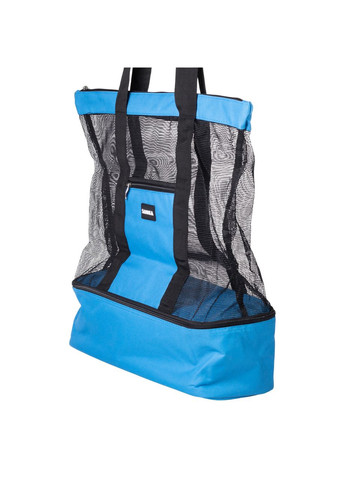 Пляжная сумка холодильник термосумка для пикника и природы голубая вместительная с влагозащитой ProDobro (364192077)