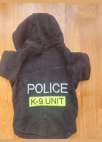 Толстовка для котів на липучці Pet Style "Polis" Чорна XS No Brand - (323233980)