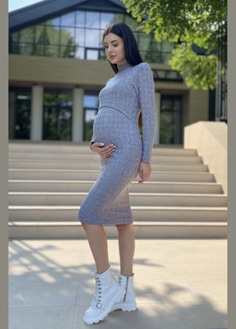 Сіра повсякденний сукня 2311 0508 Dianora