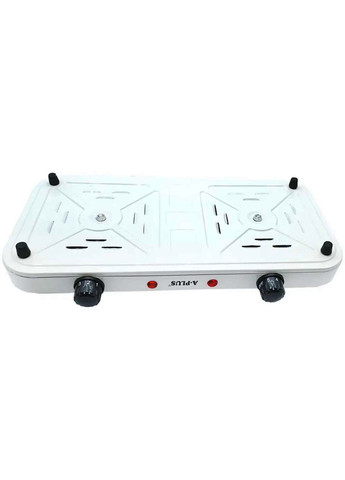 Плита двухконфорочная дисковая кухонная A-Plus 2104 настольная переносная электроплита 2000 Вт Белый А-Плюс (297331048)