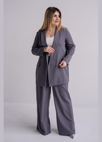 Діловий костюм жакет брюки палаццо No Brand (290922454)
