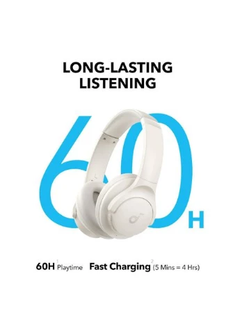 Наушники Bluetooth SoundCore Q11i (A3005G21) белые Anker (360406696)