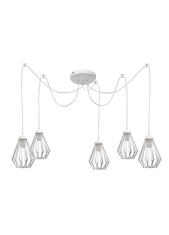 Люстра-паук на пять плафонов Silvia NL 05371-5 W MSK Electric (325882603)