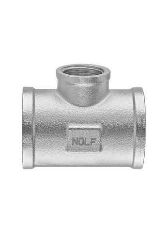 Трійник редукційний NFC.T100610F-N-1"Fх1/2"Fх1"F нікельований (NF3095) NOLF (360715077)