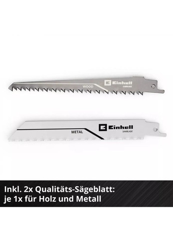 Пила шабельна TE-AP 18/13 Li - Solo (4326315) Einhell (361306048)