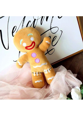 Мягкая игрушка Resteq Монго Пряничный человечек из мультфильма Шрек 30 см Hola (365720871)