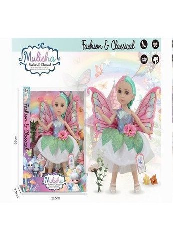 Функциональная кукла фея-бабочка, 31 см, в коробке - No Brand QJ198 (371928639)