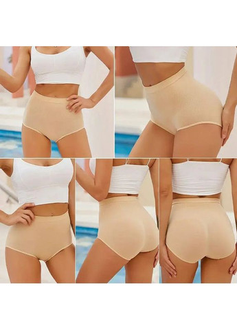 Жіночі коригуючі трусики з високою посадкою "My body", Моделюючі шорти для танців No Brand трусики з високою посадкою "My body" чорні (360428692)