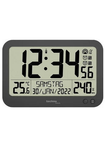 Годинник настінний WS8026 Black (WS8026) Technoline (397606950)