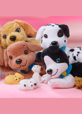 Мягкая коллекционная игрушка Собачка Мама Хаски 67/CN2020-5 с сюрпризом #sbabam (316272943)