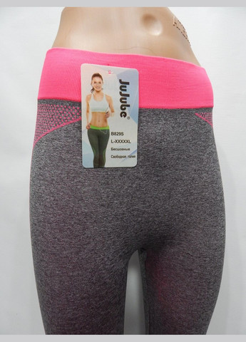 Лосини спорт жіночі,безшовні, вільна талія 40,42,44 р.106лж (тільки в зазначеному розмірі, тільки 1 Jujube (304060695)