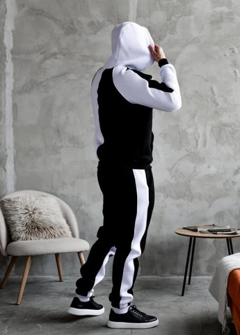 Утепленный спортивный костюм дтф No Brand (369932109)