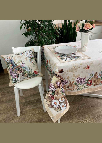 Гобеленовая скатерть на стол Alicia Прованс (326807415)
